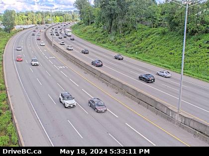 Traffic Cam Hwy-1 at Douglas Rd overpass, looking east. (elevation: 22 metres) Player