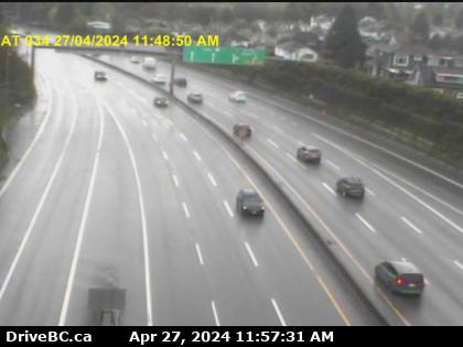 Traffic Cam Cassiar Tunnel - South Portal looking south on Hwy-1. (elevation: 38 metres) Player