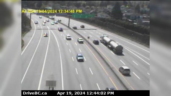 Vancouver › South: Cassiar Tunnel - South Portal looking south on Hwy Traffic Camera
