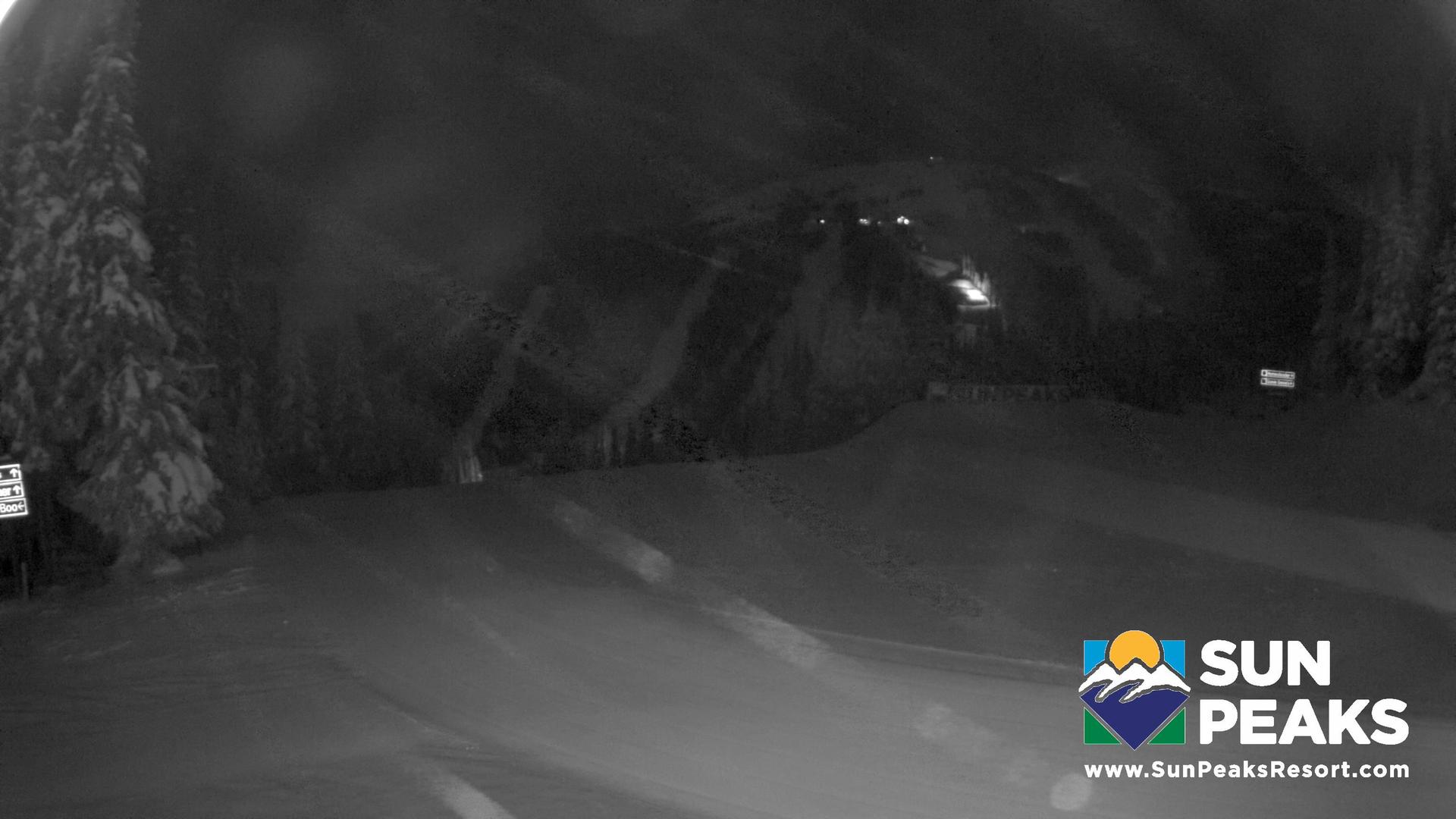 Chase: Sun Peaks - Mt. Tod from the top of the Sundance Express Traffic Camera