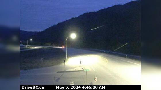 Barriere › South: Hwy 5 at Agate Bay Rd, south of - looking south Traffic Camera
