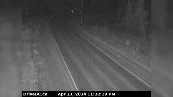 Traffic Cam Area C › South: Hwy 27, about 12km south of Fort St. James at Spencer Pit, looking south Player
