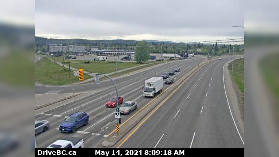 Prince George › South: Hwy 97 at Hwy 16 in - looking westbound on Hwy Traffic Camera