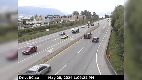Traffic Cam Mary Hill › East: Hwy 7B - Bypass), at Broadway St in Port Coquitlam, looking east Player