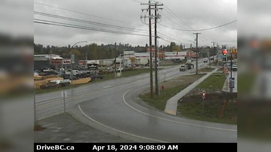 Creston › South-East: Hwy 3 and Hwy 3A junction at - looking southeast Traffic Camera