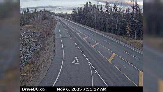 Traffic Cam Hixon › North: Hwy 97 at Swanson Road near - looking north Player