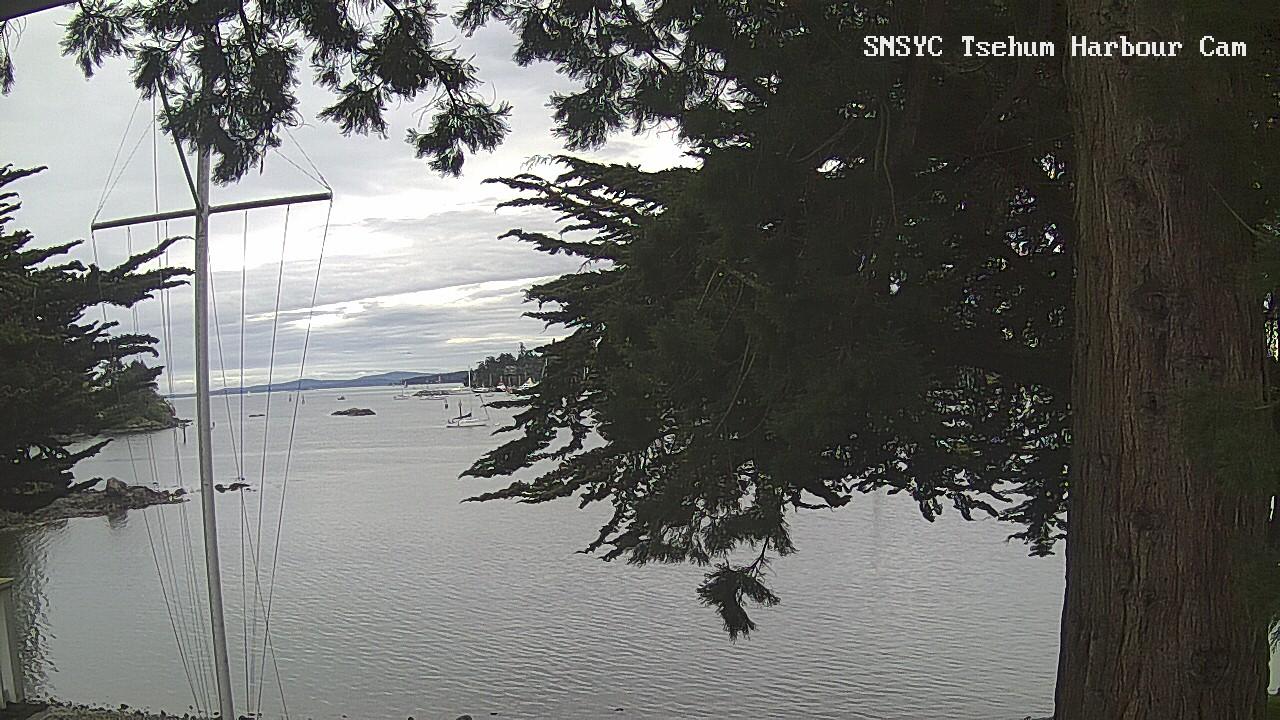 Traffic Cam North Saanich: Tsehum Harbour from Sidney - Yacht Club Player