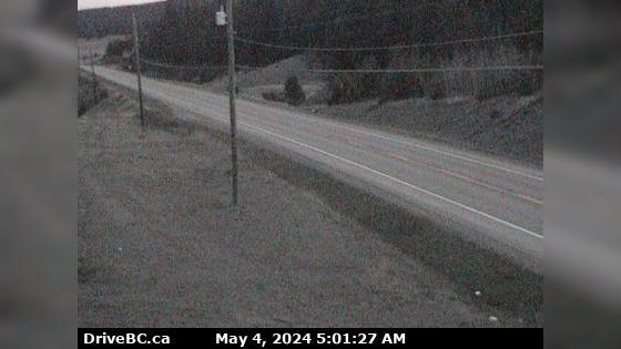 Wright › North: Hwy 97, 37 km south of Williams Lake, looking north Traffic Camera