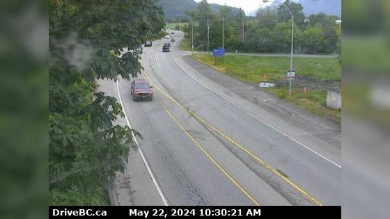 Traffic Cam Kent › North: Hwy 9, north end of Agassiz-Rosedale Bridge, looking north Player