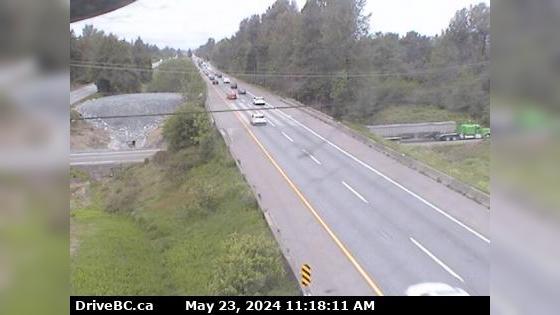Traffic Cam Abbotsford › West: Hwy 1, west of - near Bradner Road, looking west Player