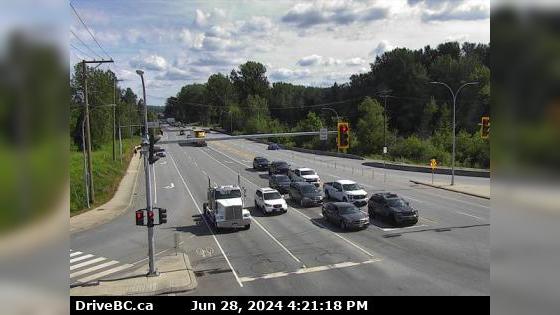 Traffic Cam Haney › South: Eastbound on Lougheed Highway at Kanaka Way - Bypass Player