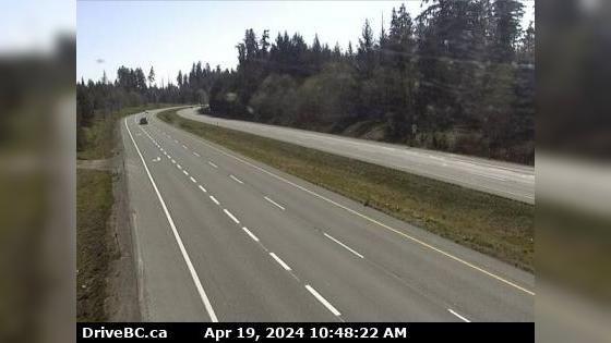 Traffic Cam Area G › East: Hwy 19, south of Qualicum Interchange at Hwy 4, looking east Player
