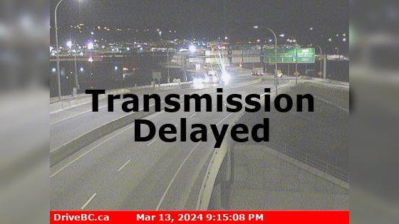 Traffic Cam Delta › North: Hwy 17 (South Fraser Perimeter Rd), at Hwy 91 Connector, looking north Player
