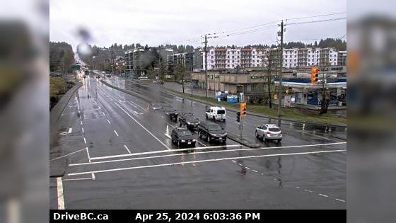 Courtenay › East: Hwy 19A at Ryan Road in - looking eastbound Traffic Camera