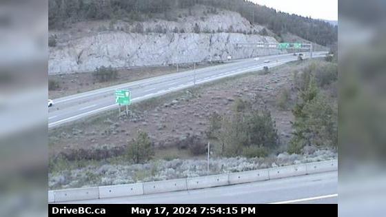 West Kelowna › North: Hwy 97 at Hwy 97C junction, about 5 km south of Westbank, looking north Traffic Camera
