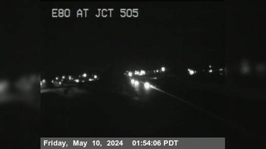 Traffic Cam Vacaville › East: TV999 -- I-80 : AT RTE505 JCT Player