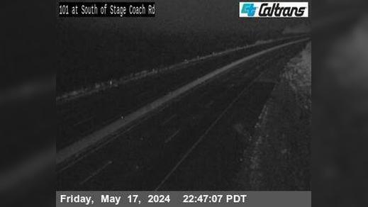 Traffic Cam San Luis Obispo › North: US-101 : South of Old Stagecoach Road Player