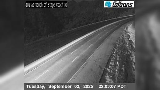 Traffic Cam San Luis Obispo › North: US-101 : South of Old Stagecoach Road Player