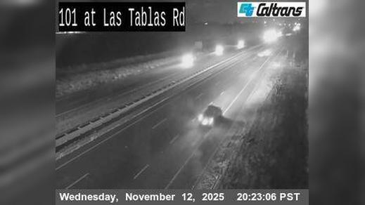 Templeton › North: US-101 : Las Tablas Road Traffic Camera