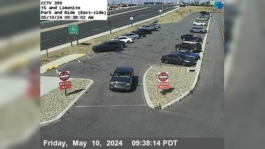 Traffic Cam Jurupa Valley › North: I-15 : (399) Park and Ride East Player