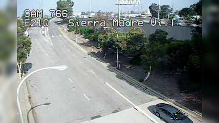 Pasadena › East: Camera 766 :: E210 - SIERRA MADRE VILLA: PM 29.3 Traffic Camera
