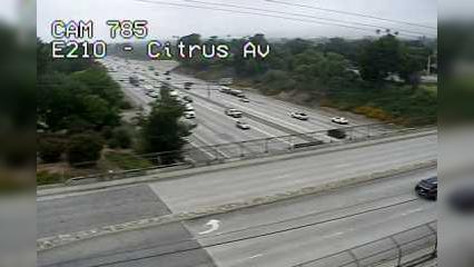 Traffic Cam Azusa › East: Camera 785 :: E210 - CITRUS AVE: PM 40.59 Player
