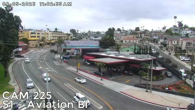 Hermosa Beach › South: Camera 225 :: S1 - Aviation Blvd: PM 21.27 Traffic Camera