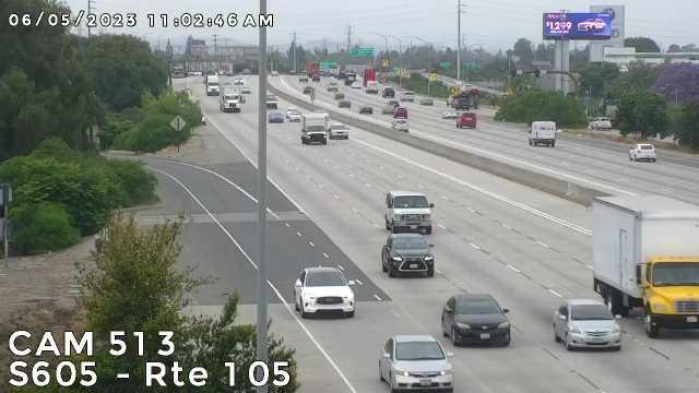 Norwalk › South: Camera 513 :: S605 - AT ROUTE 105: PM 7.8 Traffic Camera
