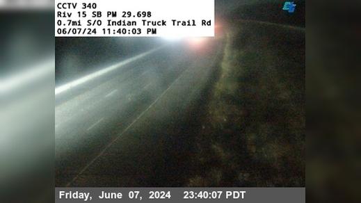 Sycamore Creek › South: I-15 : (340) 0.7 Miles South of Indian Truck Trail Road Traffic Camera