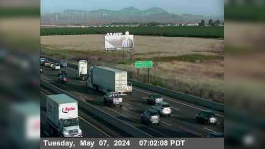 Traffic Cam Tracy › North: EB I-205 E/O Mountain House Parkway Player