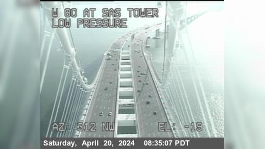Traffic Cam San Francisco: TVD32 -- I-80 : Bay Bridge SAS Tower East Player