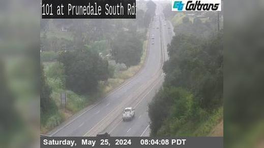 Traffic Cam Prunedale › South: US-101 : South Rd in Player