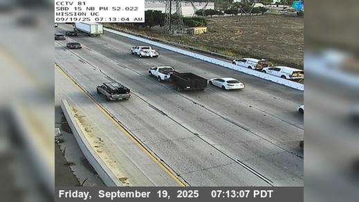 Traffic Cam Ontario › North: I-15 : (81) Mission Blvd. UC Player