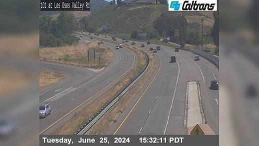 San Luis Obispo › South: US-101 : Los Osos Valley Road Traffic Camera
