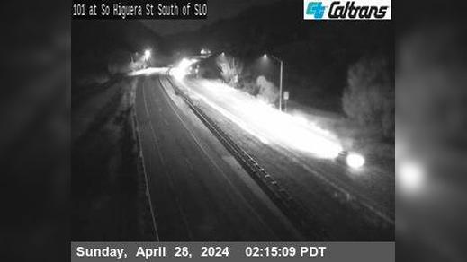 Traffic Cam Baron Canyon › North: US-101 : South Higuera Street Player