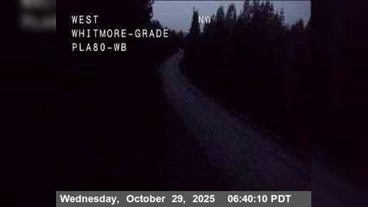 Traffic Cam Blue Canyon › West: Hwy 80 at Whitmore Grade Player
