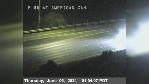 Traffic Cam Vallejo › East: TV500 -- I-80 : E80 at American Canyon Rd OC Player