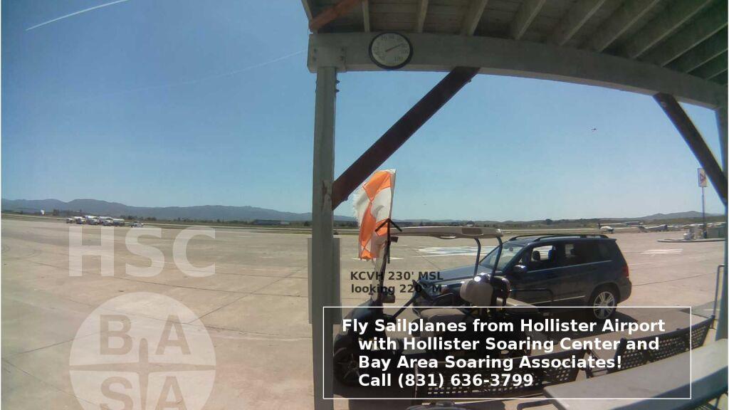 San Juan Bautista › West: Hollister Municipal Airport Traffic Camera