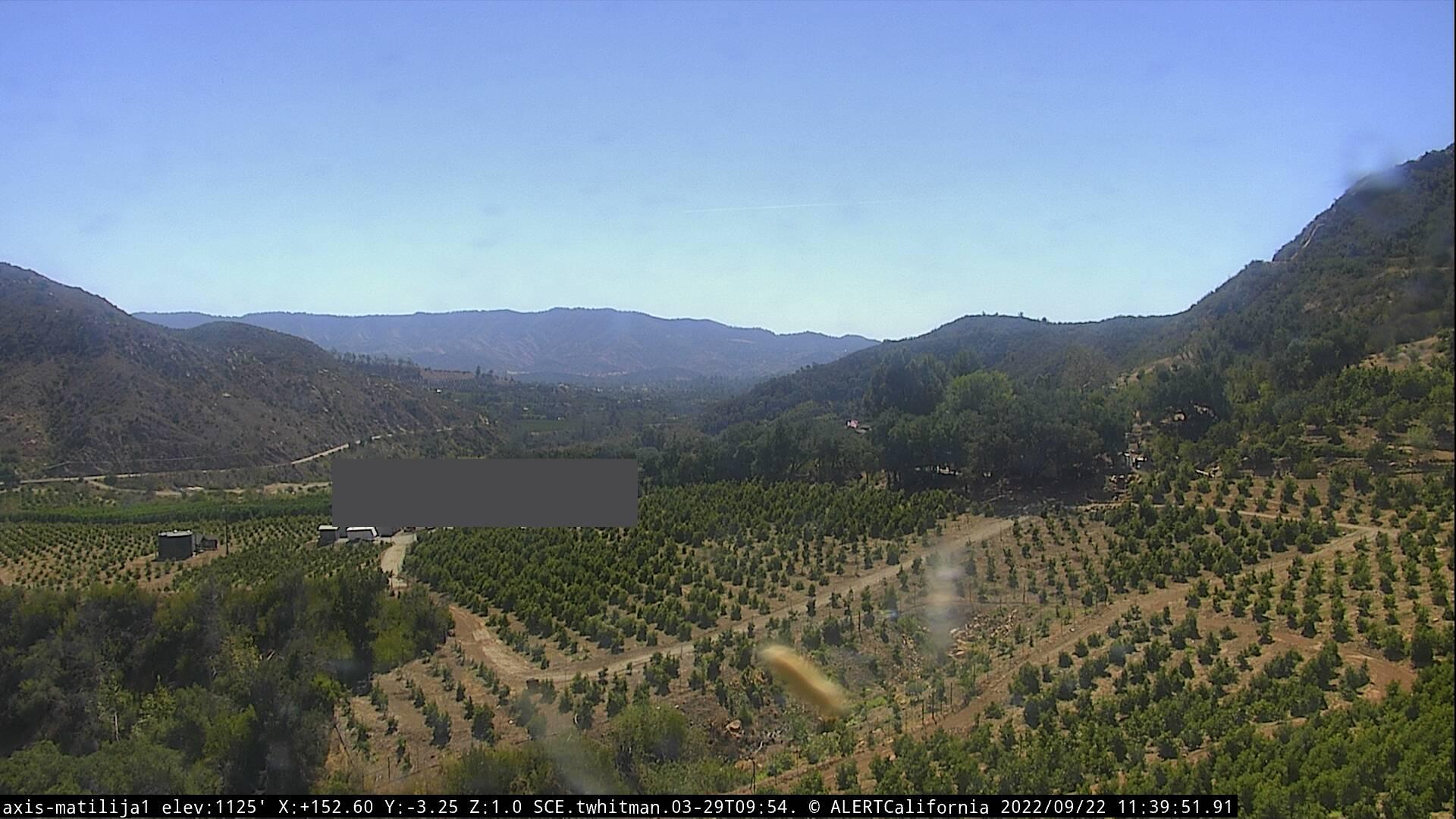 Ojai: Matilija Traffic Camera