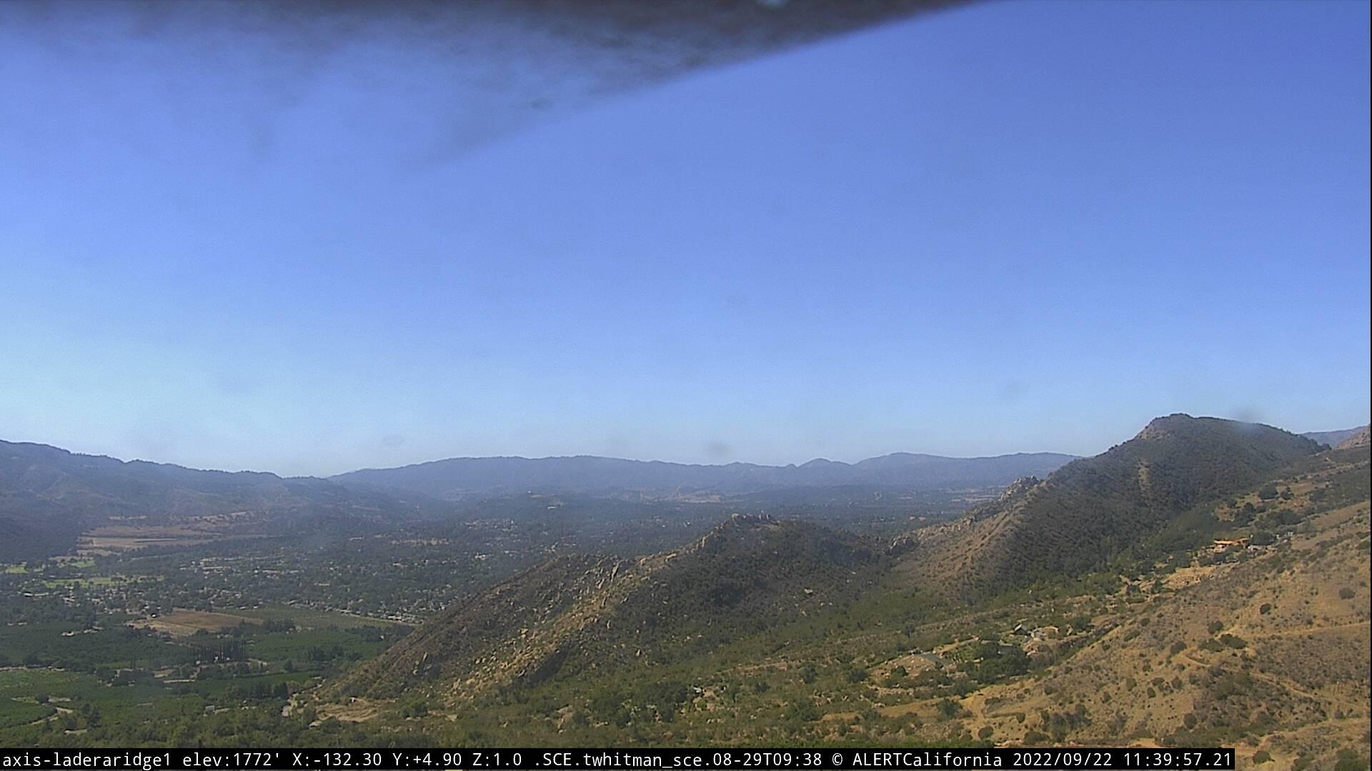 Ojai: Ladera Ridge Traffic Camera