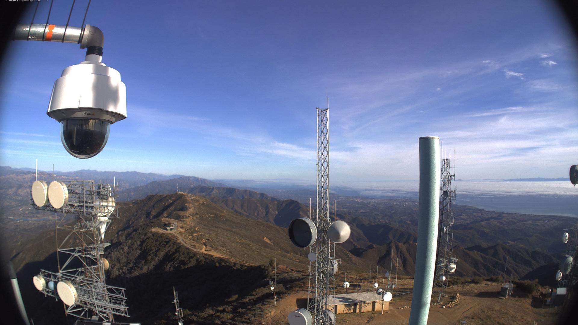 Solvang › East: Santa Ynez Peak Traffic Camera