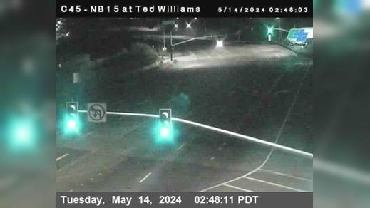 Traffic Cam San Diego › West: C045) SR-56 : Ted Williams Parkway Player