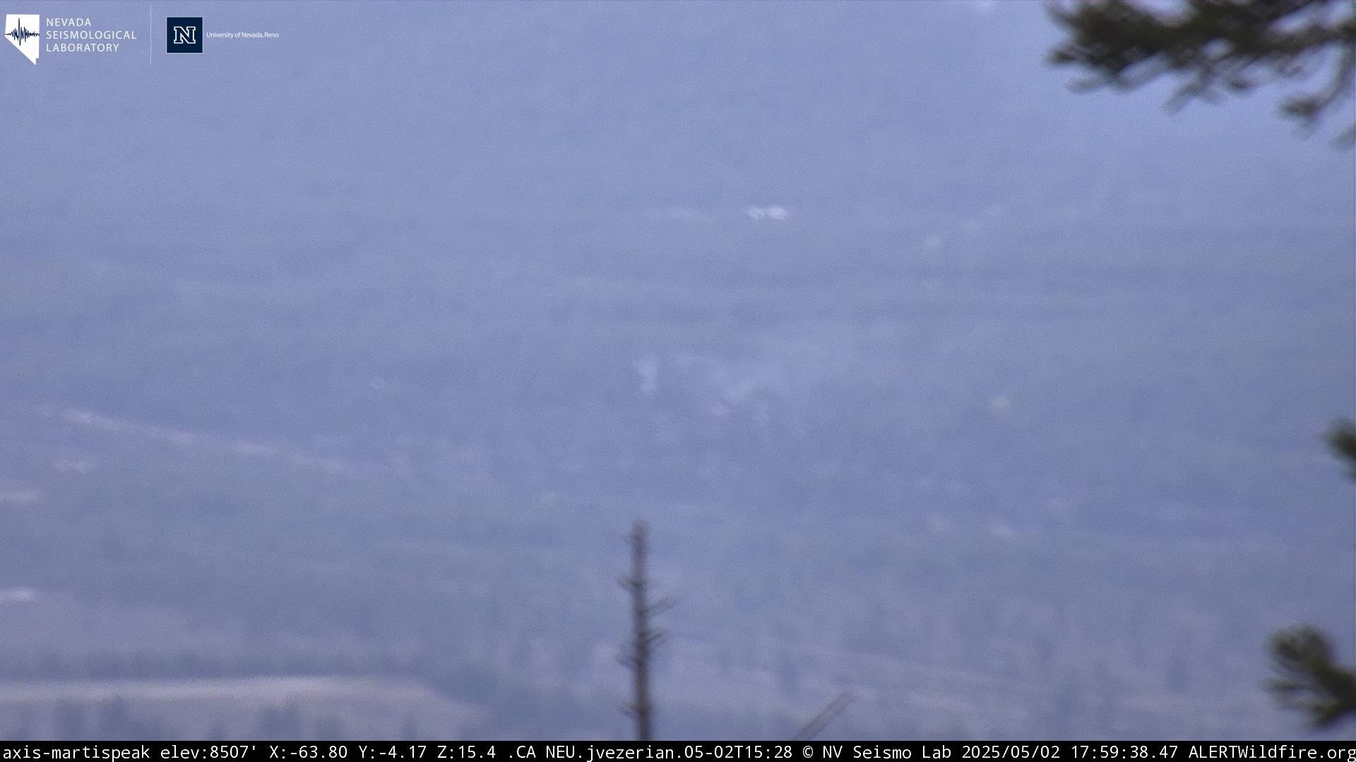 Kings Beach: Martis Peak Traffic Camera