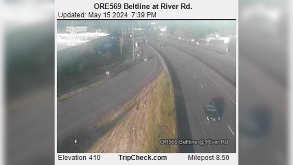 Santa Clara: ORE569 Beltline at River Rd Traffic Camera