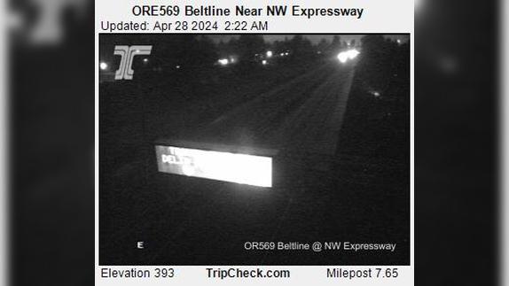 Santa Clara: ORE569 Beltline Near NW Expressway Traffic Camera