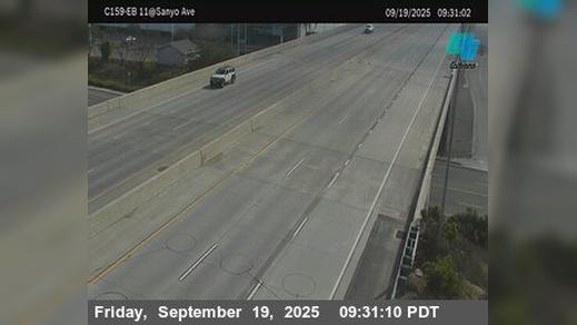 Traffic Cam San Diego › East: C159) I-905 : Sanyo Avenue Player