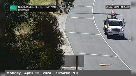 Traffic Cam Newport Beach › North: SR-73 : Jamboree Road Player