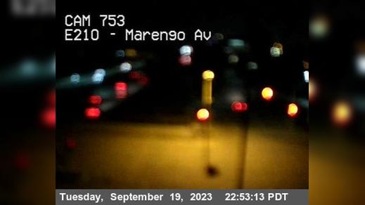 Pasadena › East: I-210 : (753) Marengo-Corson Traffic Camera
