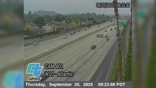 Traffic Cam Alhambra › West: I-10 : (401) West of Atlantic Blvd Player