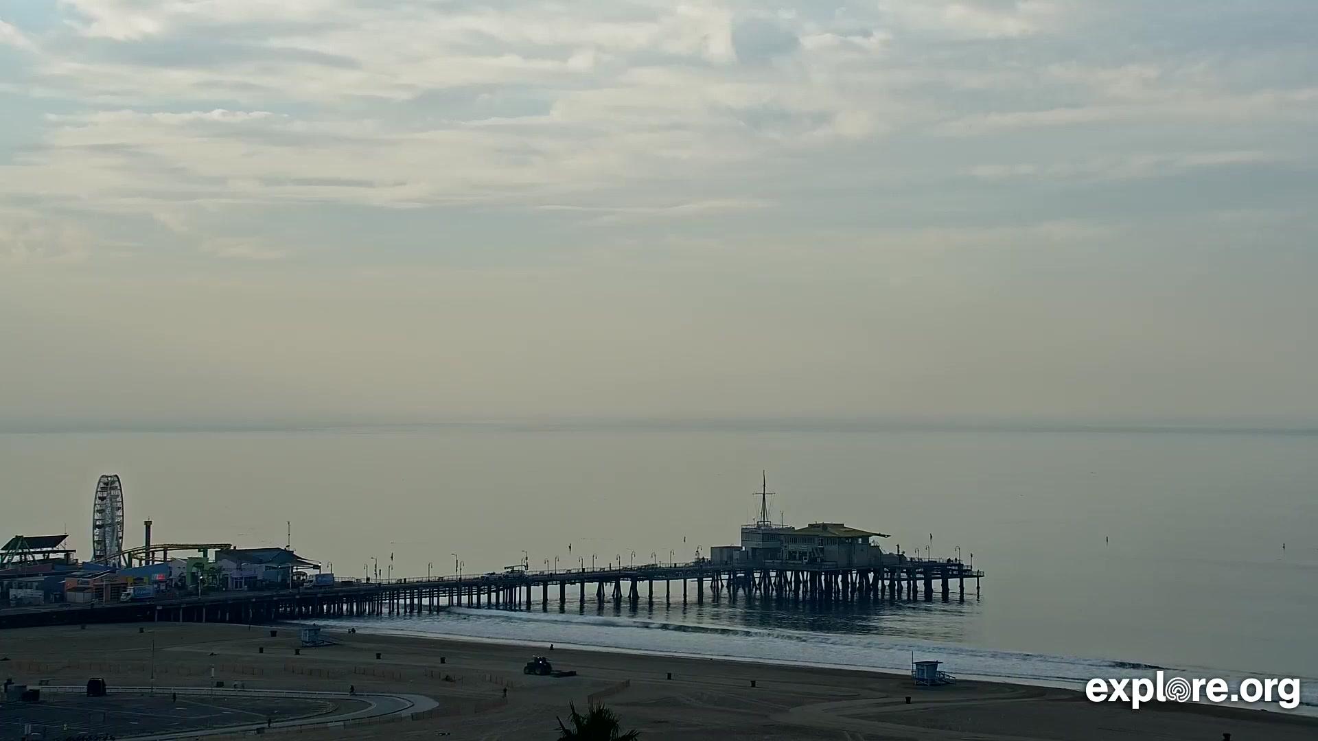 Santa Monica: Stati Uniti: Santa _ Monica _ Beach _ and _ Pier Traffic Camera